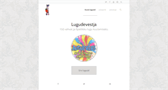 Desktop Screenshot of lugudevestja.inspiratsioon.ee