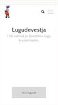 Mobile Screenshot of lugudevestja.inspiratsioon.ee